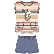 Woody - Pajamas - Guinea Pig - Multi Color Striped