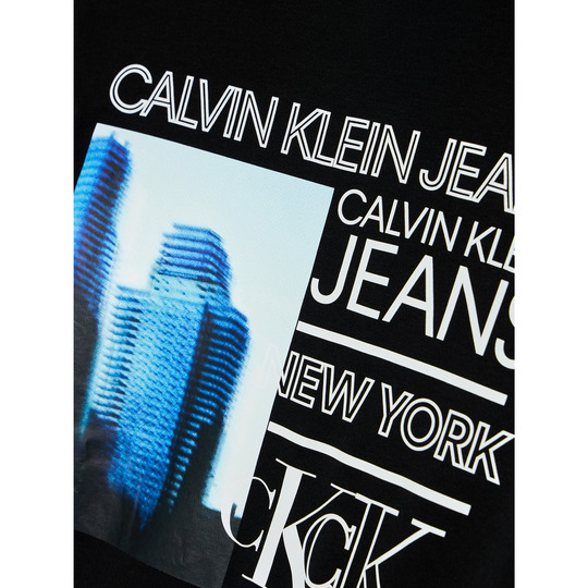 Calvin Klein - T-Shirt - City Logo - Black