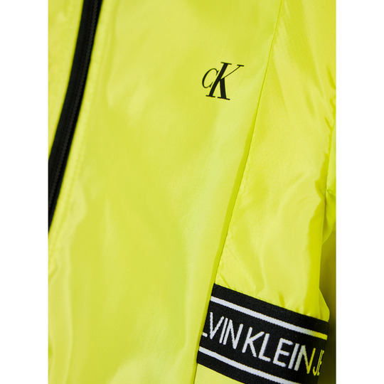 Calvin Klein - Jacket - Tape Logo - Yellow Lime