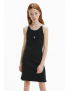 Calvin Klein - Jurk - Tape Rib Strap - Black