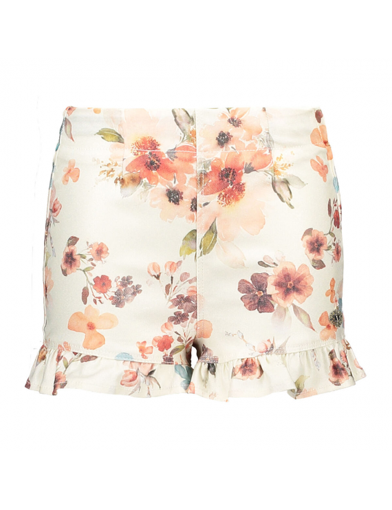 Like Flo - Short - Flowers - Off White