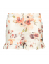 Like Flo - Short - Flowers - Off White