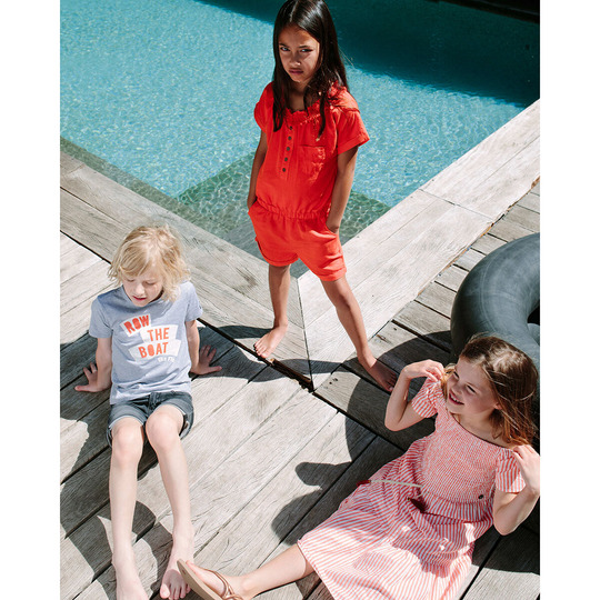 Like Flo - Jurk - Neon Stripe