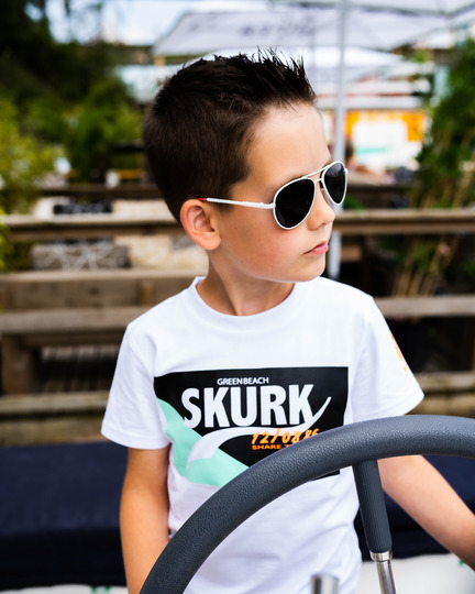Skurk - T-Shirt - Tico - White