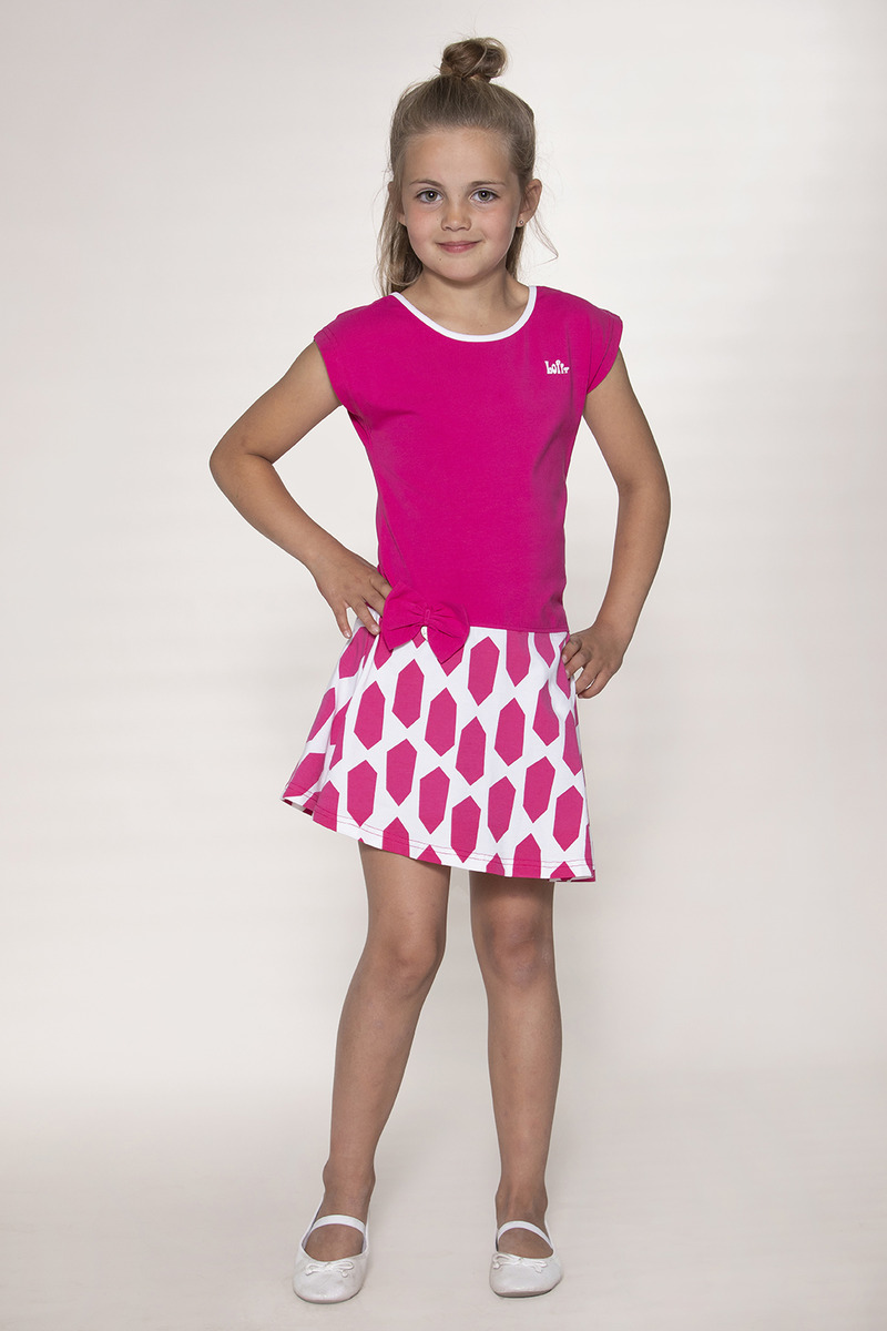 LoFff - Jurk - Antje Fuchsia