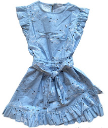 Gymp - Dress - Eva - Blue