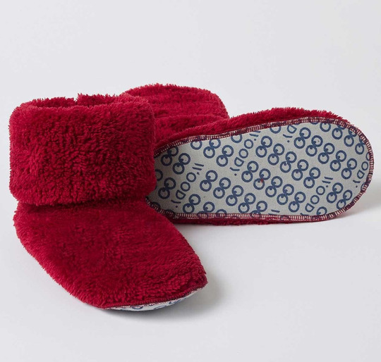 Woody - Slippers - Dark Red