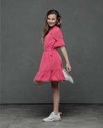 ELLE Chic - Jurk - Fuchsia