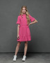 ELLE Chic - Jurk - Fuchsia