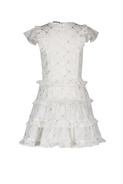 Le Chic - Jurk - Wit/Goud