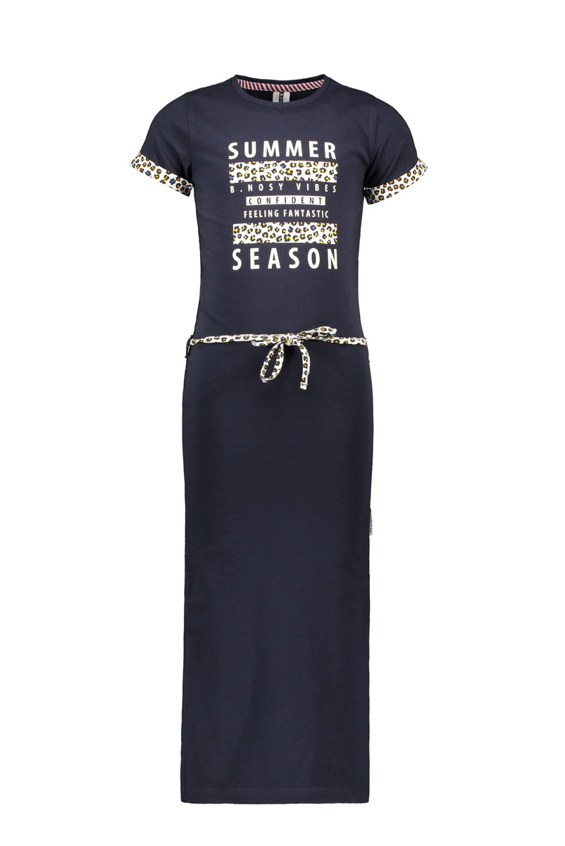 B.Nosy - Jurk - Summer Season - Marine