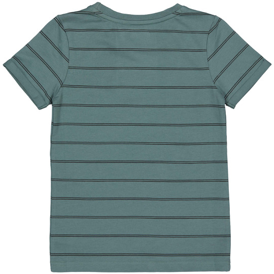 Quapi - T-Shirt - Taco - AOP Green Atlantic Stripe