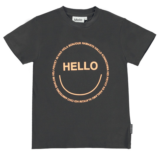 Molo - T-Shirt - Roxo - Black