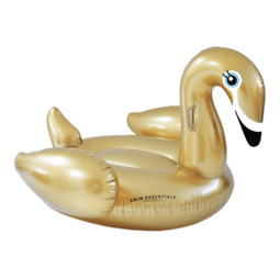 Swim Essentials - Pool Air Mattress - Swan XXL - Gold - 160 x 130 x 67 cm