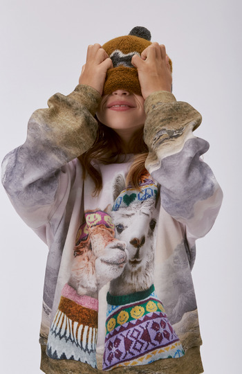 Molo - Sweater - Maxi - Two Lhamas