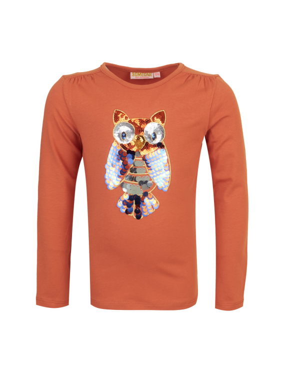 Someone - Longsleeve - Johanna - Burnt Orange