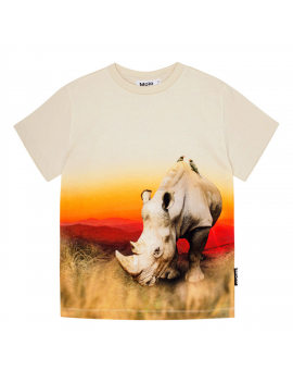 Molo - T-Shirt - Roxo - Rhino