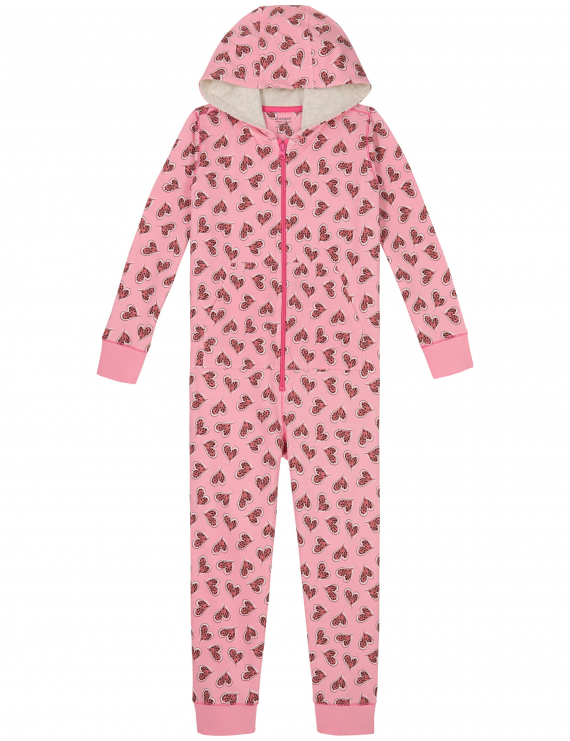 Claesen's - Girls Onesie - Hearts - French Terry