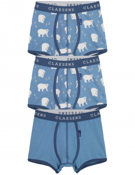 Claesen's - Boys 3-Pack Boxershorts - Polar Bear