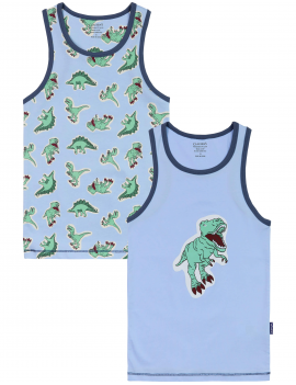 Claesen's - Boys 2-Pack Singlets - Dino