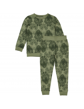 Quapi - Pyjama - Puck - AOP Green Animal