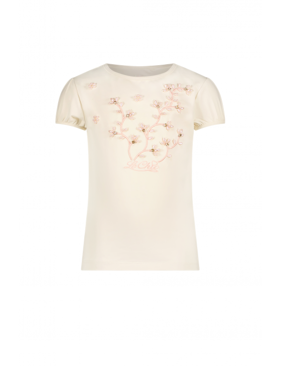 Le Chic - T-Shirt - Nommy - Ivory