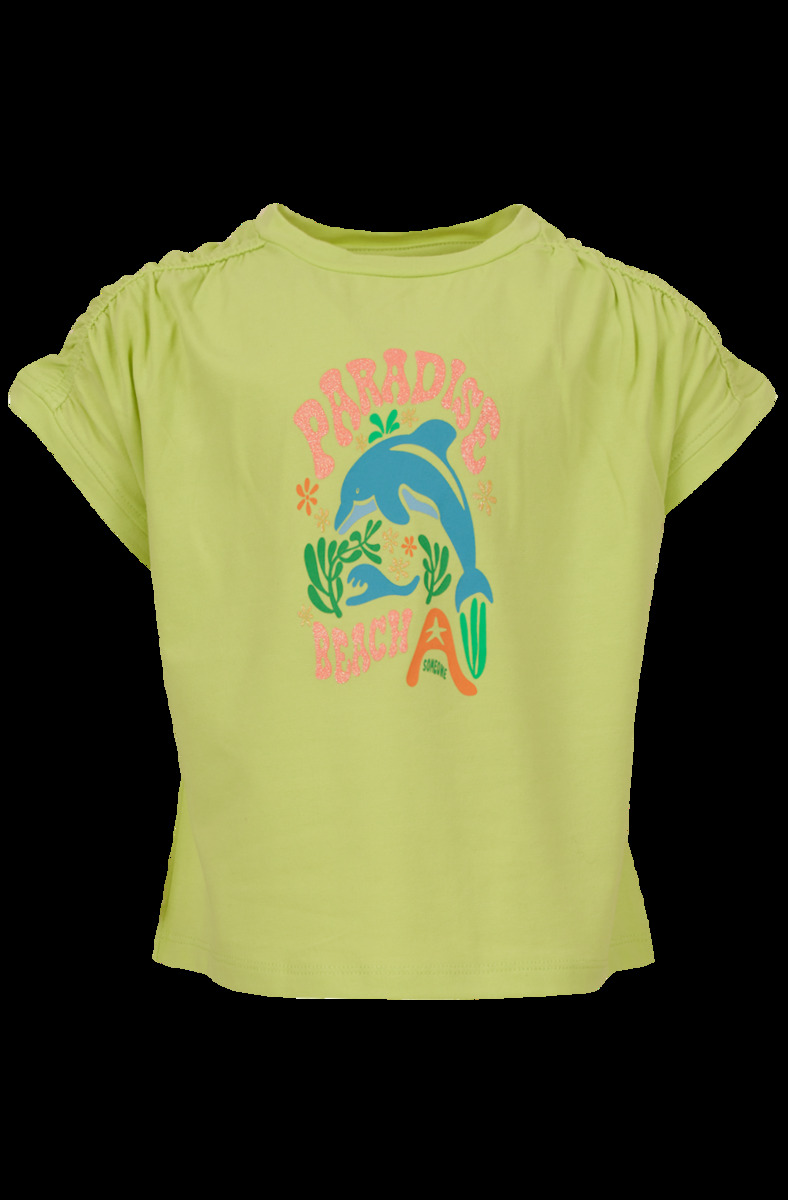 Someone - T-Shirt - Rhodos - Flue Yellow