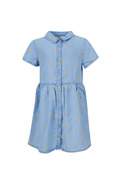 Someone - Jurk - Fruit - Light Blue Denim