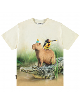 Molo - T-Shirt - Rubin - Capybara Chill