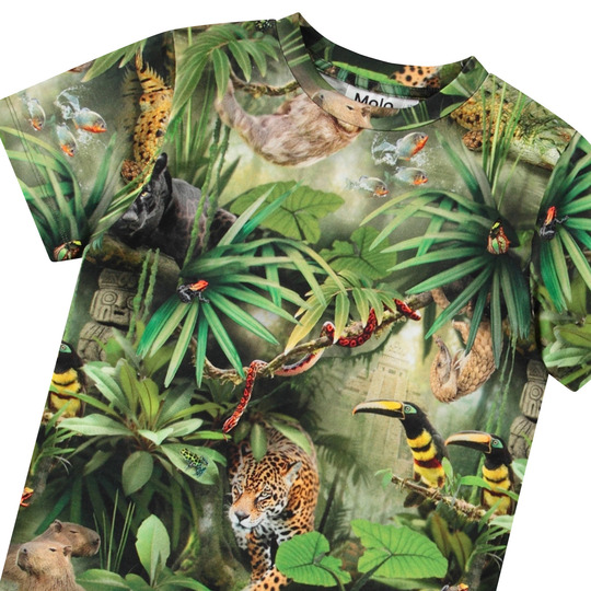 Molo - T-Shirt - Ralphie - Jungle Animals