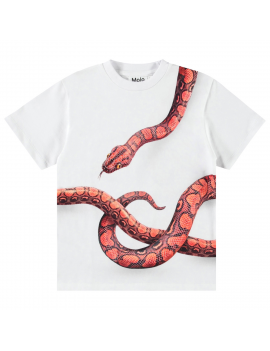 Molo - T-Shirt - Rubin - Red Snake