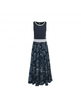 LoFff - Jurk - Maxi Dress Kady - Navy Flowers