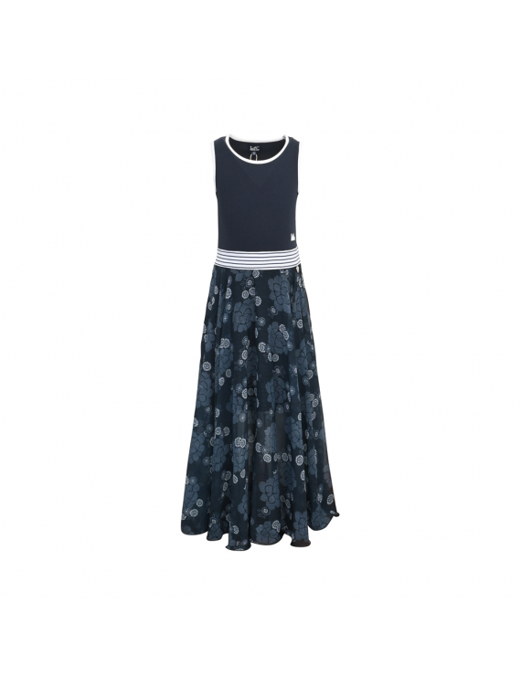 LoFff - Jurk - Maxi Dress Kady - Navy Flowers