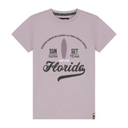 Skurk - T-Shirt - Twan - Aubergine