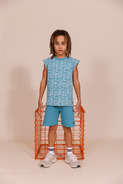 Quapi - Short - Fiebe - Aqua Blue
