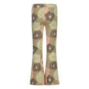 Quapi - Broek Flared - Holt - AOP Green Flower