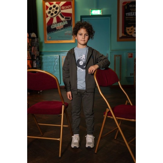 Quapi - Sweatpants - Hyatt - Dark Grey