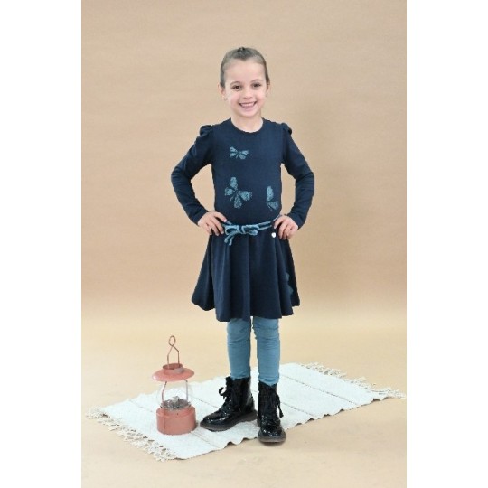 LoFff - Jurk - Sarah - Navy