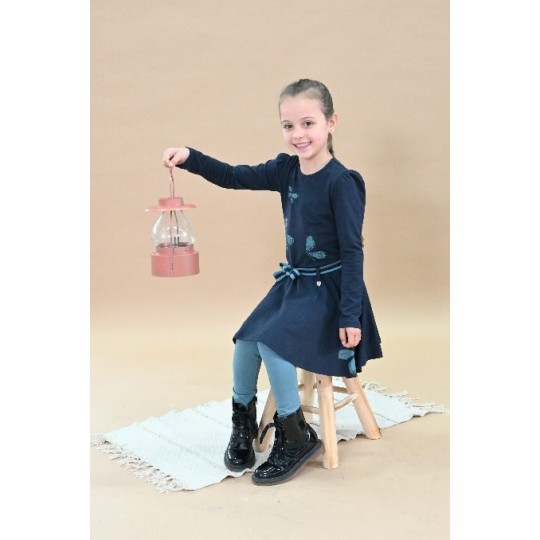 LoFff - Jurk - Sarah - Navy