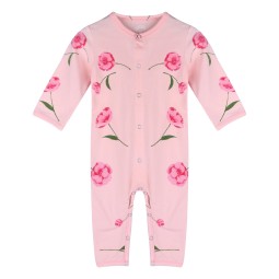 Claesen's - Girls Jumpsuit - Pink Flower