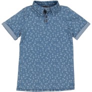 QPI - Jurk Jeans - Dakota - AOP White Graphic