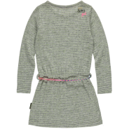 Quapi - Jurk - Lacey - Bright Yellow Stripe