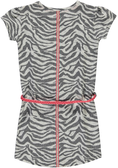 Quapi - Jurk - Grey Zebra