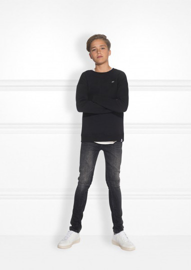 Nik & Nik - Jeansbroek - Francis Denim Dark Grey - Skinny Fit
