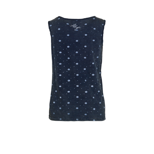 Indian Blue Jeans - Singlet Fancy Dot - Indigo
