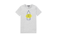 Scotch & Soda Shrunk - T-Shirt - Artworg Grey