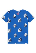 Quapi - T-Shirt - Adian - Cobalt Animal
