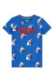 Quapi - T-Shirt - Adian - Cobalt Animal