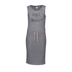 Indian Blue Jeans - Dress Wait What - Black Striped