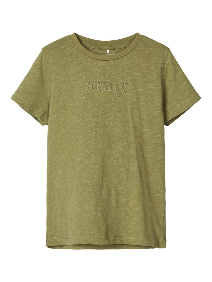Name it - T-Shirt - Army - Loden Green